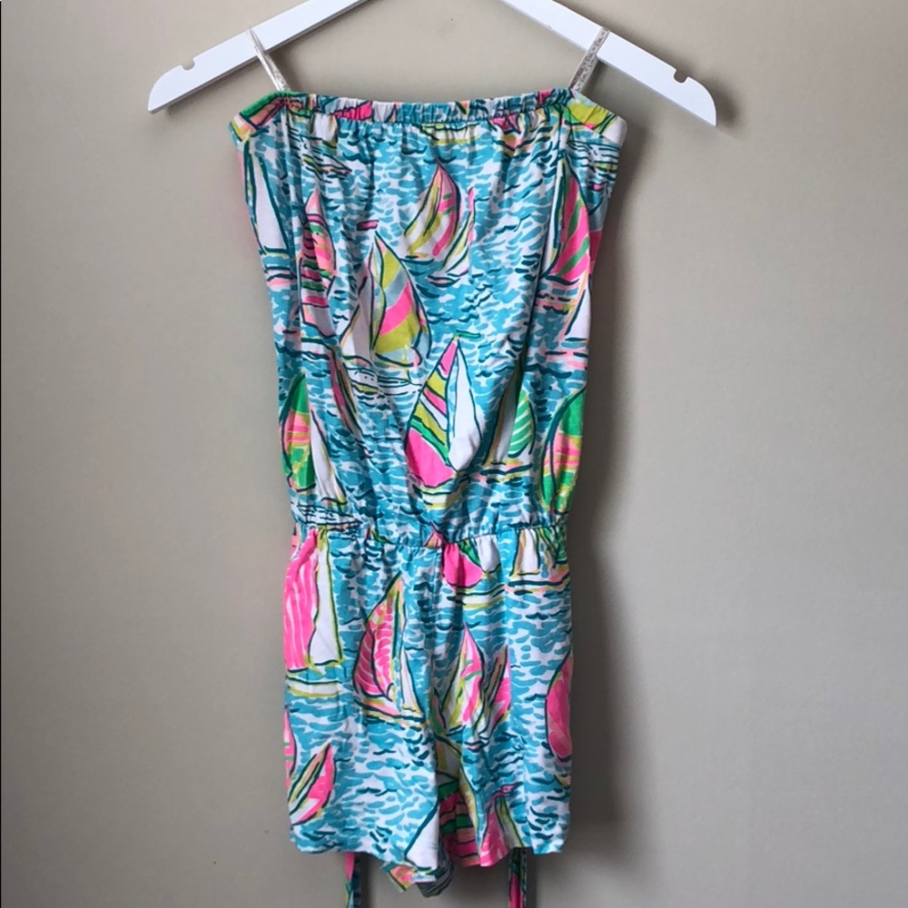 Lilly Pulitzer Ugotta Regatta Romper